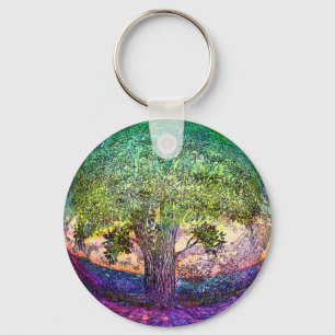 Porte-clés Arbre de chercheur de vérité de la vie