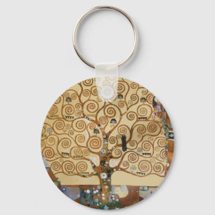 Porte-clés Arbre de Gustav Klimt de la vie