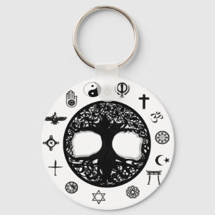 Porte-clés Arbre de l'unité de la vie