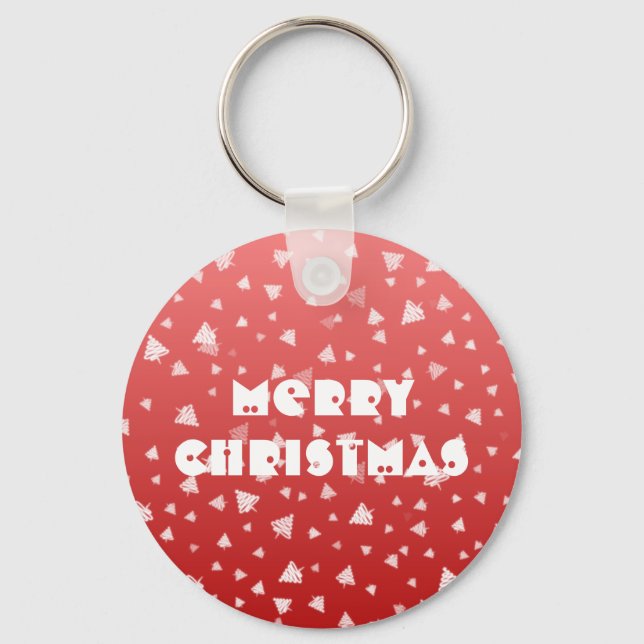 Porte-clés Arbre de Noël (Recto)