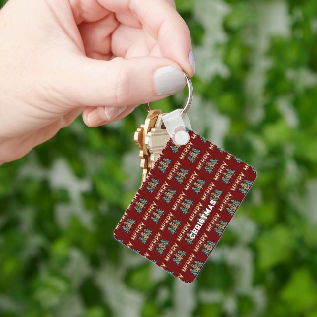 Porte-clés Arbre de Noël (main)