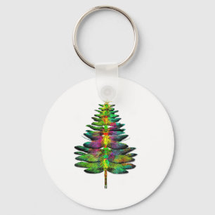 Porte-clés Arbre de Noël Libellule Noël Libellule