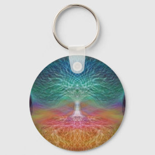 Porte-clés Arbre de vie Paix de l'esprit
