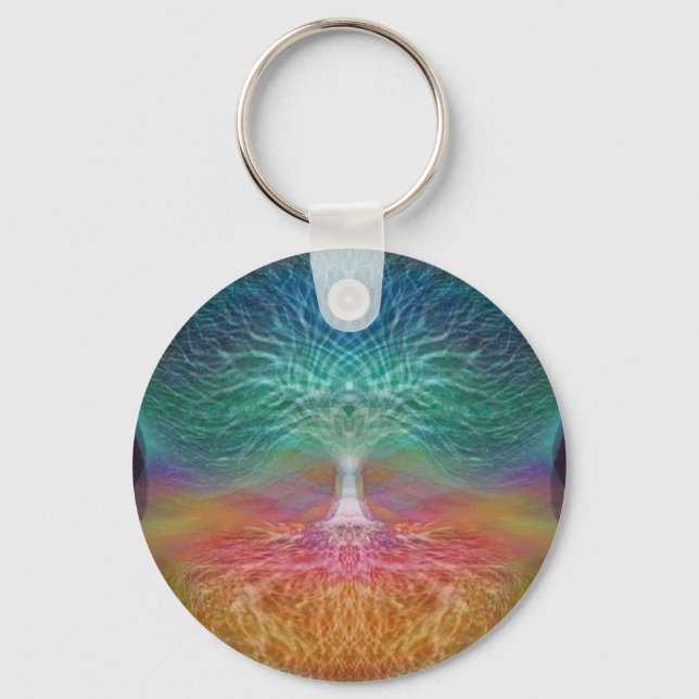 Porte-clés Arbre de vie Paix de l'esprit (Recto)