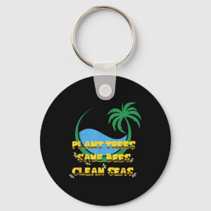 Porte-clés Arbre Plantation Bee Protection Eco Nettoyage de l