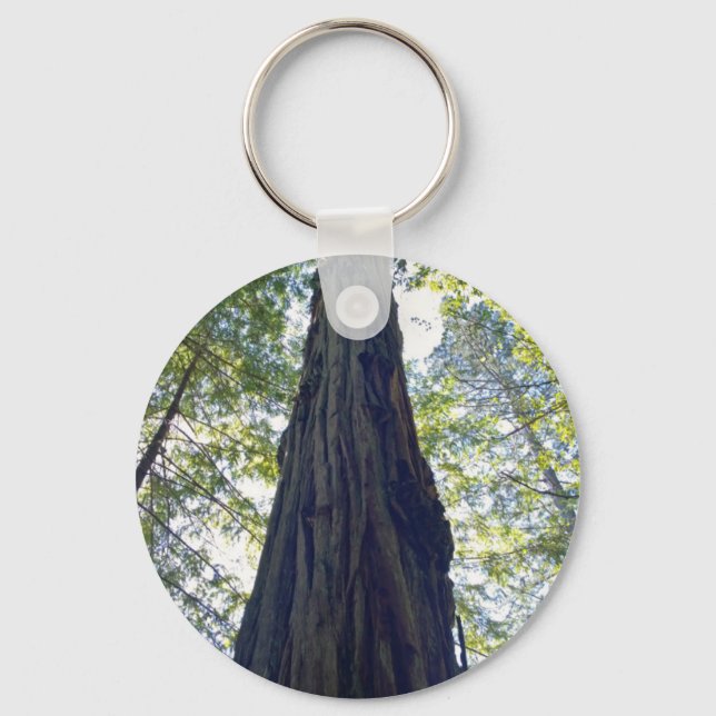Porte-clés Arbre séquoia géant (Recto)