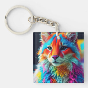 Porte-clés Arc-en-ciel Cat-68587