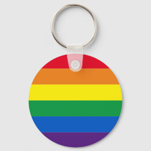 Porte-clés Arc-en-ciel couleurs Lgbt drapeau gay