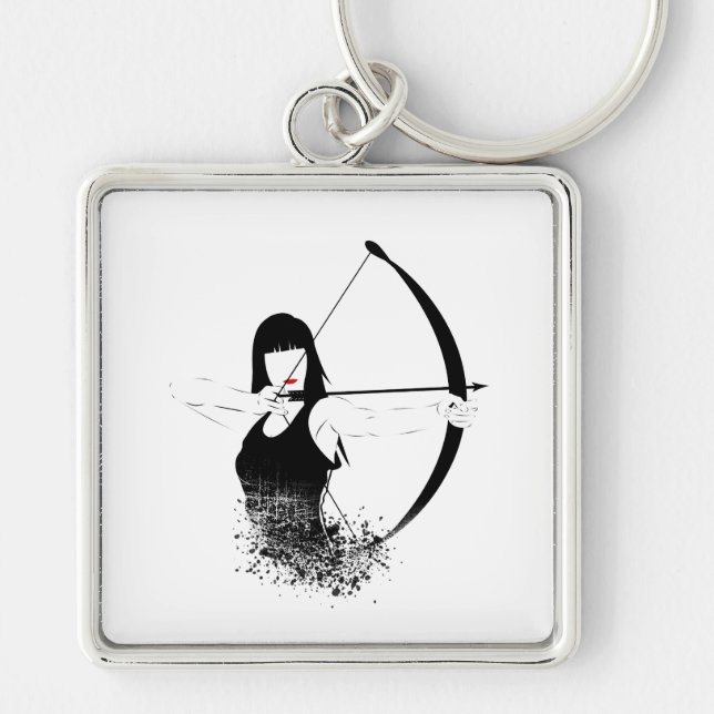 Porte-clés Archer féminin (Devant)