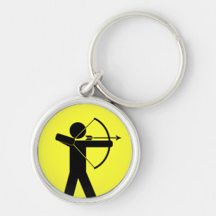 Porte-clés Archer porte - clé - jaune