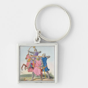 Porte-clés Archers et un arbalétrier, 1312, 'd'AR antique