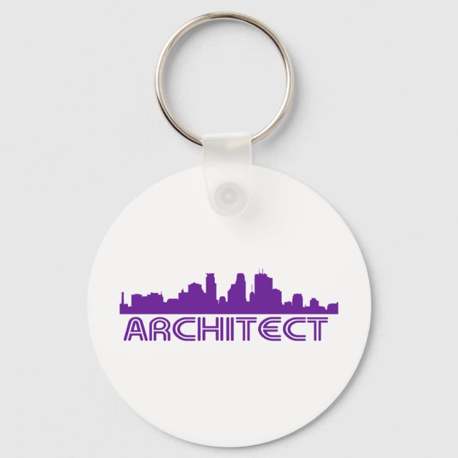 Porte-clés Architect Skyline design ! (Recto)