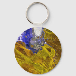 Porte-clés Ardoise or<br>