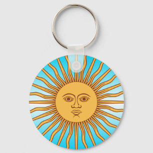 Porte-clés Argentina - Flag Sun - Keychain