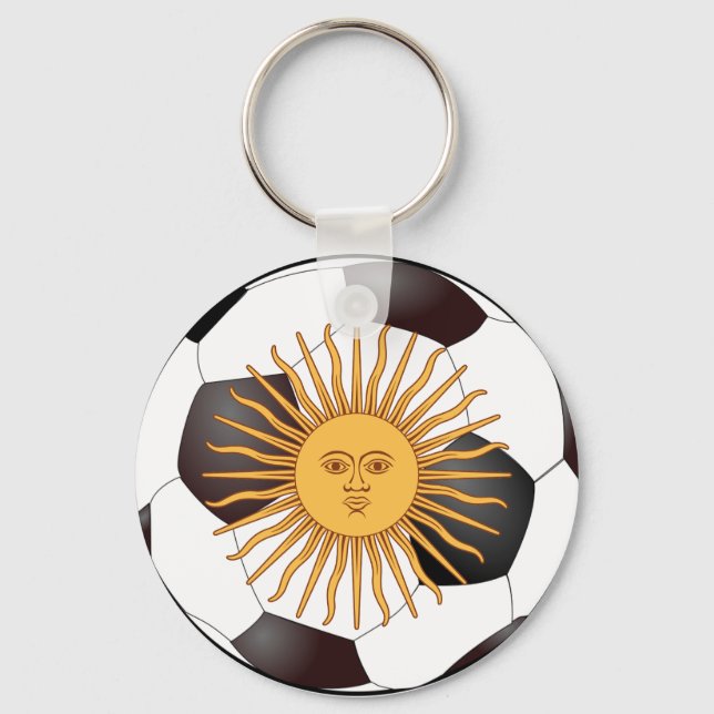 Porte-clés Argentine Sol de Mayo (Recto)