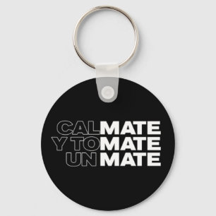 Porte-clés Argentine Yerba Mate Lover Dit Cercle Clé