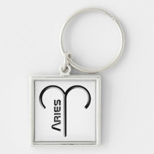 Porte-clés ARIES, Conception abstraite du signe zodiaque,