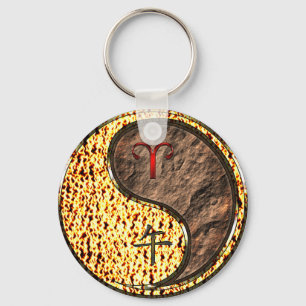 Porte-clés Aries & Earth Horse