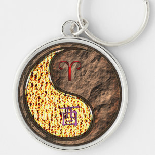 Porte-clés Aries & Earth Rooster