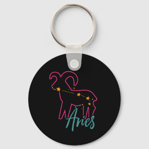 Porte-clés Aries Zodiac Star Sign Astrology Birthday Gift