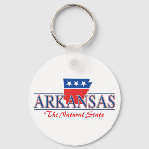Porte-clés Arkansas Rouge Blanc & Bleu Porte - clé