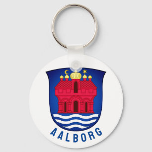 Porte-clés Armoiries d'Aalborg - DANEMARK