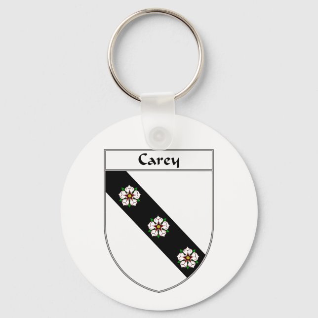 Porte-clés Armoiries de Carey/crête de famille (Recto)