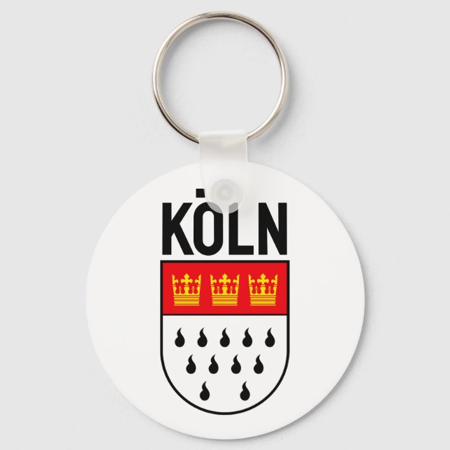 Porte-clés Armoiries de Cologne (Allemagne) (Recto)