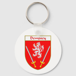 Porte-clés Armoiries de Dempsey/crête de famille