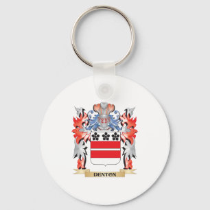Porte-clés Armoiries de Denton - Armoiries de la famille