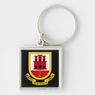 Porte-clés Armoiries de Gibraltar