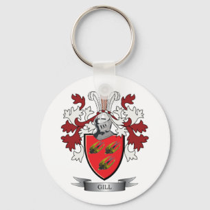 Porte-clés Armoiries de Gill Family Crest