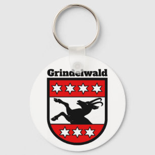 Porte-clés Armoiries de Grindelwald, Suisse