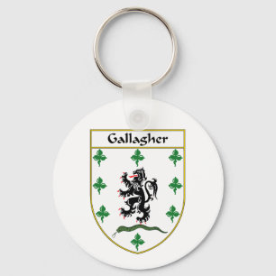 Porte-clés Armoiries de la Gallagher/crête de famille