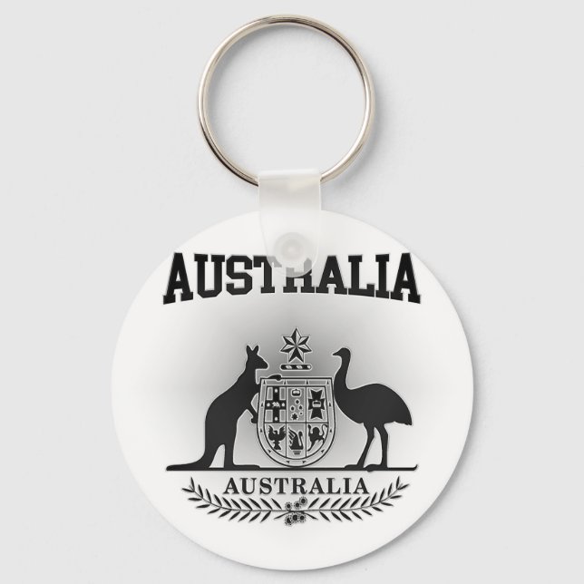 Porte-clés Armoiries de l'Australie (Recto)