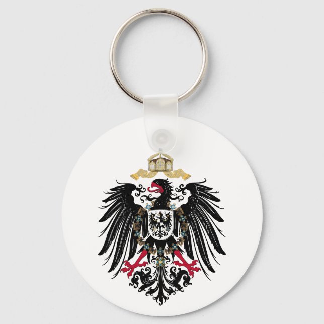 Porte-clés Armoiries de l'Empire allemand de 1889 (Recto)