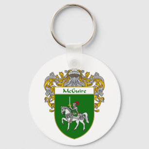 Porte-clés Armoiries de McGuire (moulées)