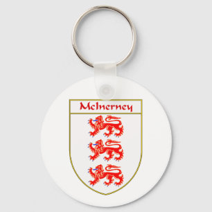 Porte-clés Armoiries de McInerney/crête de famille