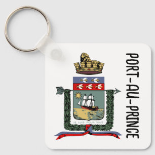 Porte-clés Armoiries de Port-au-Prince, HAÏTI