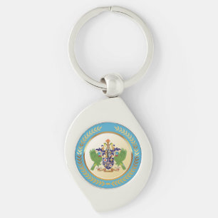 Porte-clés Armoiries De Sainte-Lucie