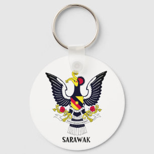 Porte-clés Armoiries de Sarawak - MALAISIE