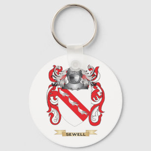 Porte-clés Armoiries de Sewell (crête de famille)