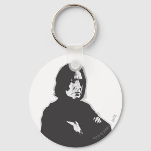 Porte-clés Armoiries de Snape Severus croisées B-W