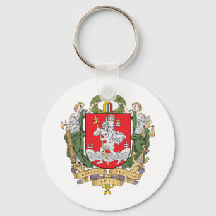 Porte-clés Armoiries de Vilnius, Lituanie Porte - clé