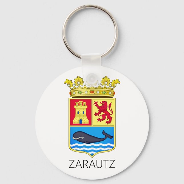 Porte-clés Armoiries de Zarautz - Porte - clé Gipuzkoa (Recto)