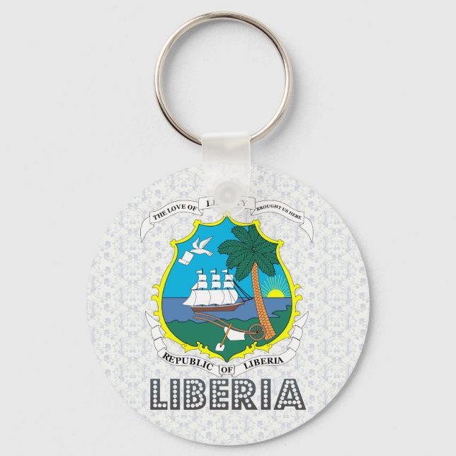 Porte-clés Armoiries du Libéria (Recto)