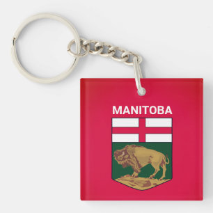 Porte-clés Armoiries du Manitoba - CANADA