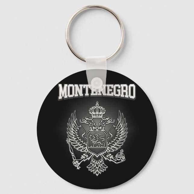 Porte-clés Armoiries du Monténégro (Recto)