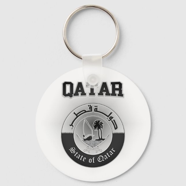 Porte-clés Armoiries du Qatar (Recto)