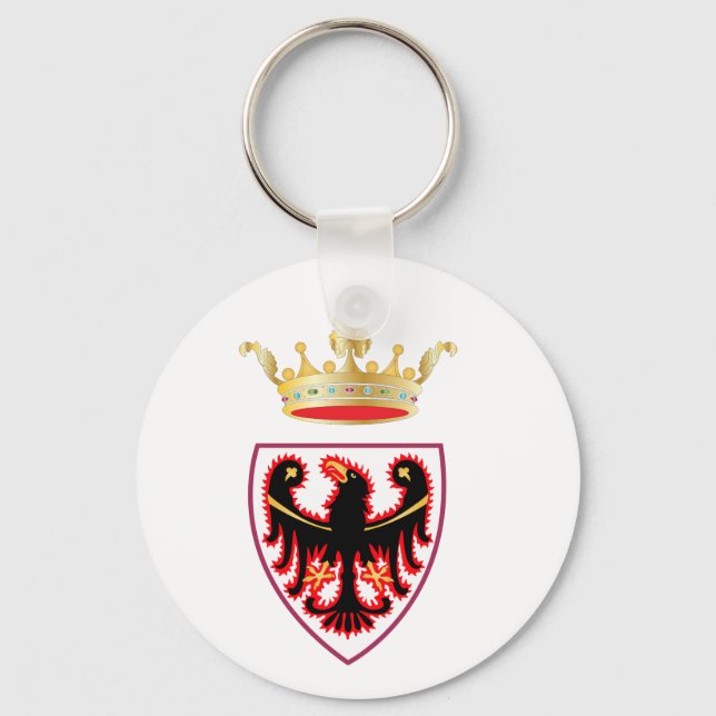 Porte-clés Armoiries du Trentin (Italie) (Recto)